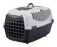 Trixie Transportbox Capri 3, S, 40x38x61 cm, dunkelgrau/hellgrau