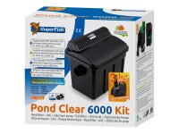 Superfish Pond Clear 6000 Kit inkl. UVC 7W, Pond Eco 2900...