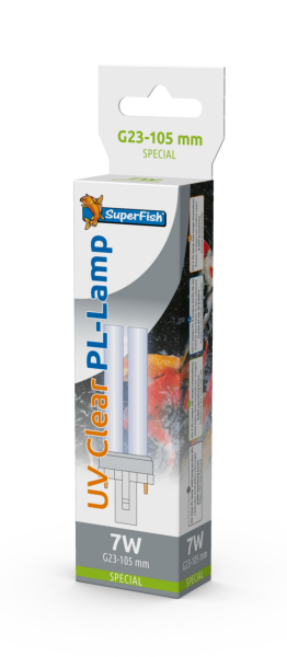 Superfish UV PL Lampe 7 Watt (G23-135mm)