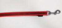 Mystique gummierte Leine rot 3m x 20mm ohne HS