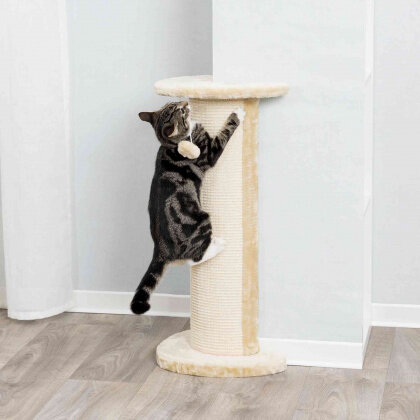 Kratzsäule Lorca, 75 cm, beige/natur