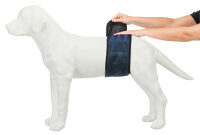 Trixie Rüdenbinde, Mesh-Material,M  .45-55cm, dunkelblau