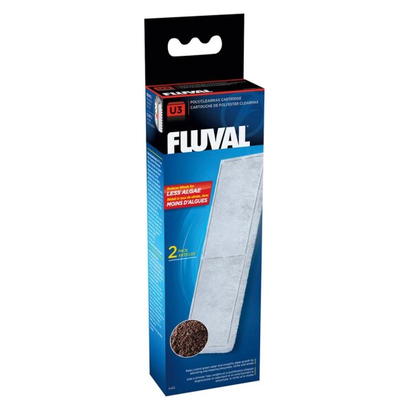 Fluval Filtereinsatz Poly/ Clearmax "U3" 2 Stück