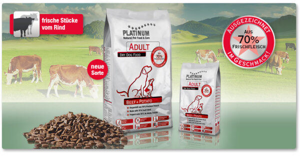 Platinum Beef + Potato 5kg