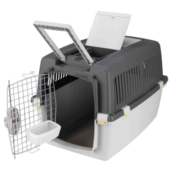 Transportbox Gulliver  5, M :58 x 60 x 79 cm, hellgrau/dunkelgrau