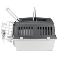 Transportbox Gulliver  5, M :58 x 60 x 79 cm, hellgrau/dunkelgrau