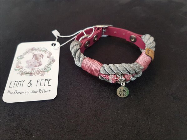 Emmy&Pepe Amelia Shine Halsband XS (20-25cm)