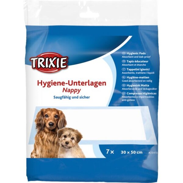 Trixie Welpen Unterlage Nappy Stubenrein 60x60cm 10 Stück