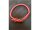 Jeggo Soft Rind Leder Halsband Viviana, Kirsche, 13mm/64cm