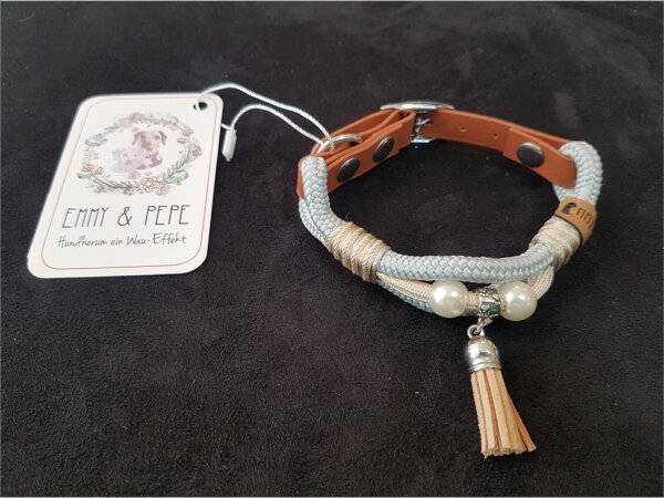 Emmy&Pepe Mr.Sterling Shine Halsband XS (20-25cm)