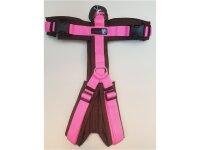 anny-x Brustgeschirr Fun (Limited Edition) braun/rosa XL