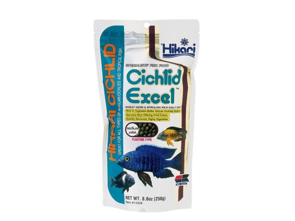 Hikari Cichlid Excel medium 250g