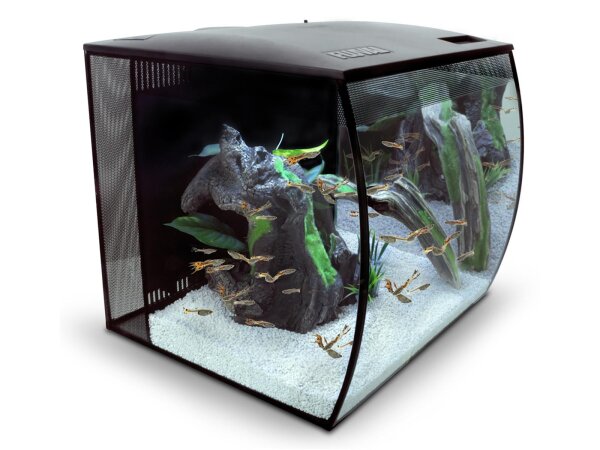 Fluval Flex 57 Liter schwarz
