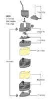 EHEIM Innenfilter aqua60 für 30- 60L