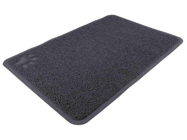 Trixie Vorleger für Katzentoiletten, PVC, 40x60 cm, anthrazit