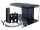 Fluval Flex 123 Liter schwarz