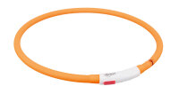 Trixie Flash Leuchtring, USB, Silikon, XS- XL, 70 cm/...