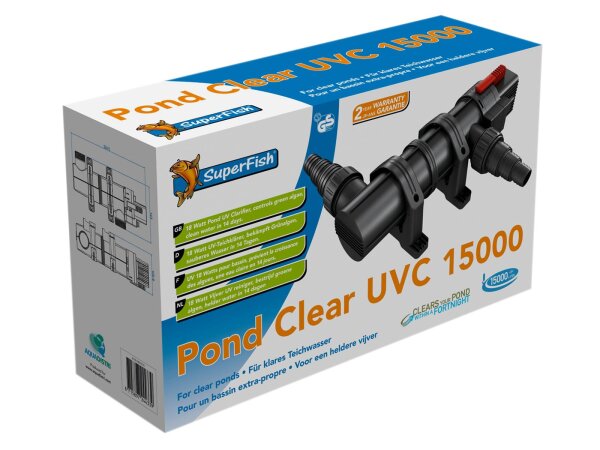 Superfish Pond Clear UVC 15000 18 Watt