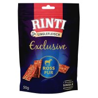 Rinti Singlefleisch Snack Ross pur 50g