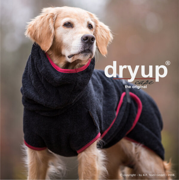 DRYUP cape black, L, 65 cm