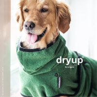 DRYUP cape dark green, XL, 70  cm