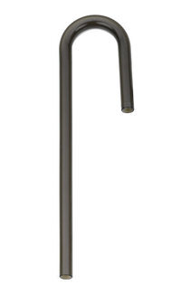 EHEIM Ansaugrohr anthrazit  Ø14/17mm x 350mm für Ø16/22mm Schlauch