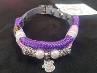 Emmy&Pepe Violette Wau-Shine Halsband S (24-33cm)