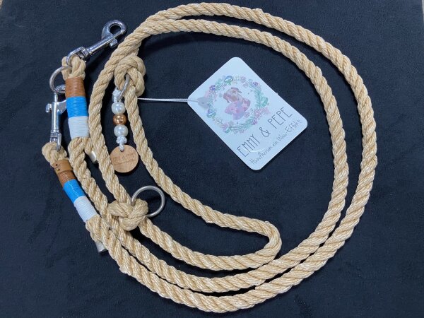 Emmy&Pepe Hundeleine Captain Wau-Leash, M (Länge 200cm)