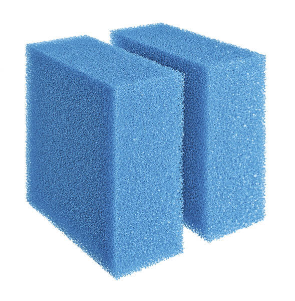 Oase Ersatzschwamm Set blau 2 Stück BioTec 40-/90000, Screenmatic 12/40/90000