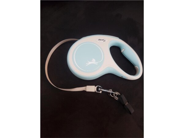 flexi New COMFORT, Gurt, M: 5m, hellblau