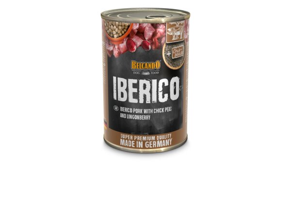 Belcando Iberico Schwein mit Kichererbsen und Preiselbeeren  400g