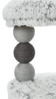 Trixie Kratzbaum "Harvey" 73cm, weiß-schwarz