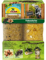 JR FARM Peanut Bar 2er Pack Nüsse & Holunder 700g