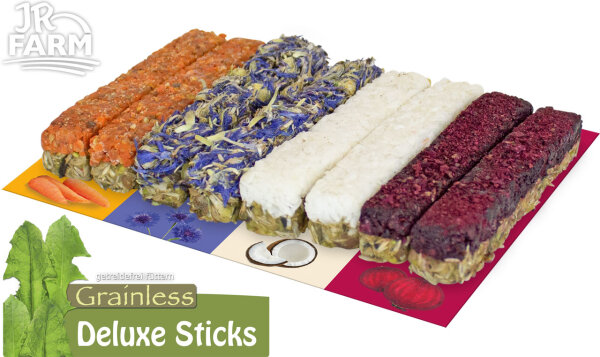 JR FARM Grainless Deluxe Sticks 90g (8 Stück)