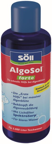 Söll AlgoSol® forte 250ml für 5.000L