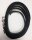 Mystique gummierte Leine,schwarz 3m x 20mm ohne HS