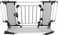 Universal-Heckgitter, 94-114 x 69cm, silber/schwarz