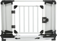 Universal-Heckgitter, 94-114 x 69cm, silber/schwarz