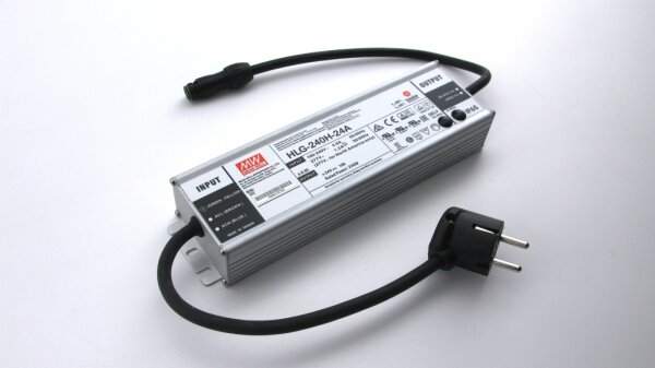 daytime LED Converter 24V DC/ 240W Meanwell Serie HLG