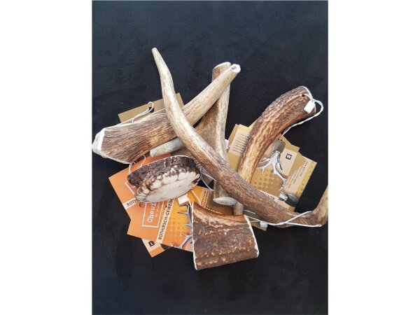 Chewies Rothirsch-Geweihstange L, 120-160g , Hunde bis 35kg