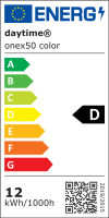 daytime onex50 color (5000k + 620-630nm + 440-455nm) 42,0cm 12,0W