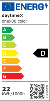 daytime onex80 color (5000k + 620-630nm + 440-455nm) 72,0cm 21,6W