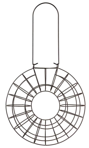 Trixie Meisenknödelhalter, 8 Knödel, Ø24x8 cm, Metall, schwarz