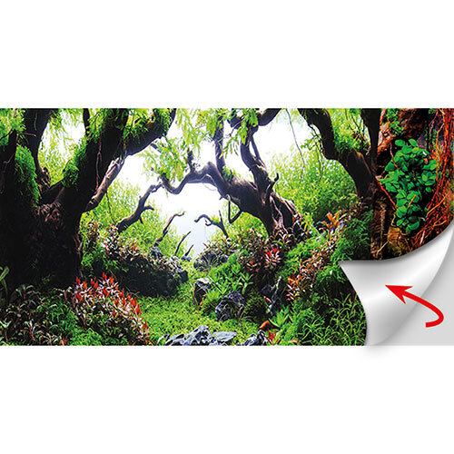 Hobby Fotorückwand Green Dream*/ Wooden Sky selbstklebend 120x50cm