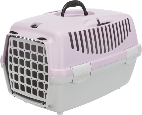 Trixie Transportbox Capri 1, XS, 32x31x48 cm, hellgrau/flieder