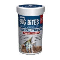 Fluval Bug Bites Flocken Tropische Fische 45g/ 250ml