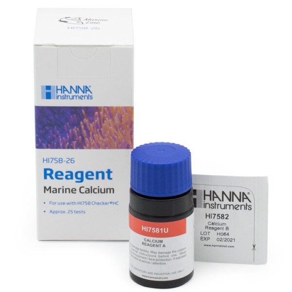Hanna instruments Reagenzien für Checker HC® Calcium in Meerwasser (25 Tests)