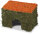 JR FARM Heu- Haus Karotte klein 75g (1 Stück) 15x9x10cm