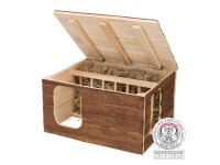 Trxie Natural Living "Haus Hilke" mit integrierter Heuraufe 40x23x32cm