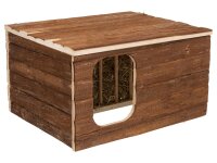 Trxie Natural Living "Haus Hilke" mit integrierter Heuraufe 40x23x32cm